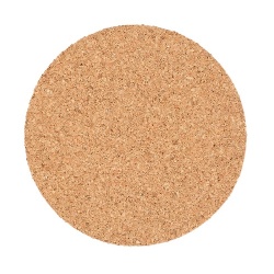 Round cork coaster Wood