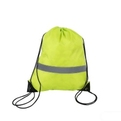 Drawstring reflective stripe Neon